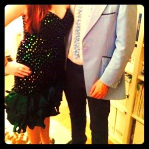 80s style prom dress + free bag